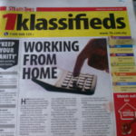 An article “Working From Home” on NST today